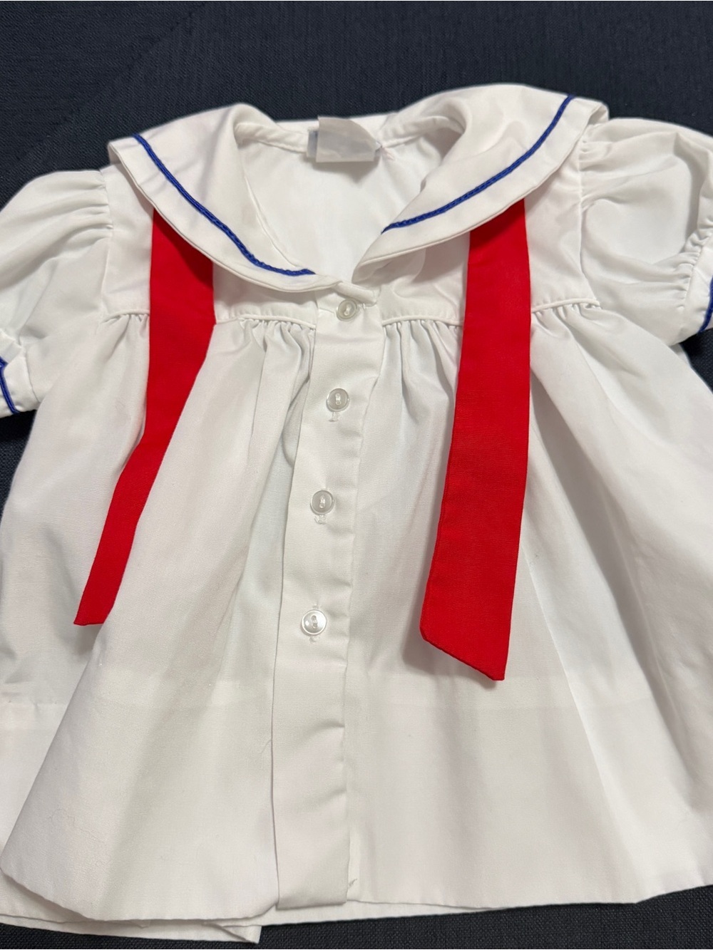 Petit Ami Sailor Style Baby Dress Sz 0-3M